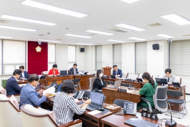 도시교통위원회 행정사무감사- 동주민센터