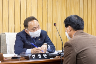 도시교통위원회 행정사무감사- 동주민센터(병지역)