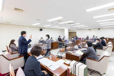 운영위원회 행정사무감사- 의회사무국