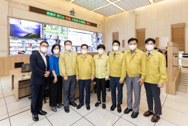 도시교통위원회 현장방문-강서통합관제센터