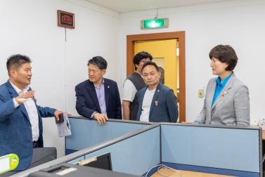 행정재무위원회 현장방문- 강서뉴미디어센터