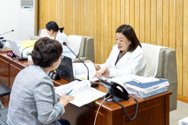 미래복지위원회 행정사무감사- 보건소