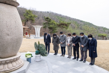 미래복지위원회 현장방문-개화산 호국공원