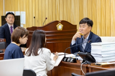 미래복지위원회 행정사무감사- 동주민센터