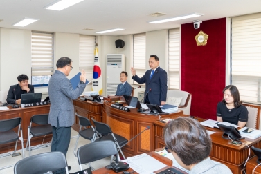 행정재무위원회 행정사무감사- 행정관리국