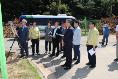 제251회 임시회 복지건설위원회 서남물재생센터 및 청소시설 이전부지 현장방문