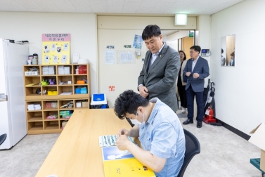 미래복지현장방문-기쁜우리복지관,기쁜우리체육관